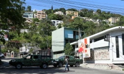 Les rues de Port-au-Prince, le 7 juillet 2021