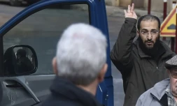 Merouane Benahmed, le 18 décembre 2015, à Saint-Affrique (Aveyron)