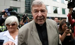 Le cardinal australien George Pell à Melbourne le 26 février 2019