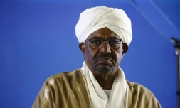 L'ancien président soudanais, Omar el-Béchir, le 31 décembre 2018, à Khartoum.