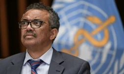 Le directeur général de l'OMS, Tedros Adhanom Ghebreyesus, le 3 juillet 2020 à Genève
