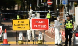 Des agents de la police scientifique le 6 septembre 2020 à Birmingham