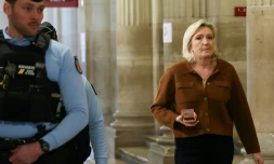 Marine Le Pen à la Cour d'appel de Paris, le 15 janvier 2026