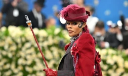 La chanteuse et actrice Teyana Taylor arrive au gala du Met à New York, le 5 mai 2025 