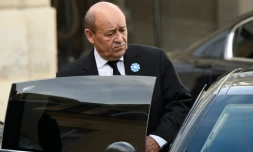 Le ministre français de la Défense Jean-Yves Le Drian, le 5 novembre 2015, à Paris