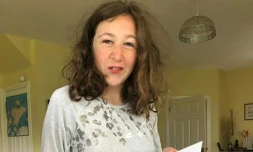 La jeune franco-irlandaise Nora Quoirin, disparue en Malaisie, sur une photo rendue publique par sa famille en août 2019