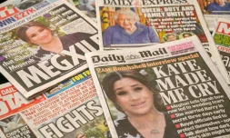Les différents journaux britanniques le 8 mars 2021 aprÚs l'interview choc de Meghan et Harry