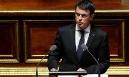 Le Premier ministre français Manuel Valls, le 20 novembre 2015, à l'Assemblée nationale