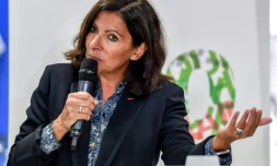 Anne Hidalgo, à Dunkerque (Nord) le 30 octobre 2018 