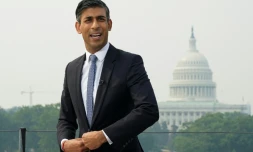 Le Premier ministre britannique Rishi Sunak le 7 juin 2023 à Washington