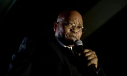 Jacob Zuma, président sud-africain, le 08 août 2017, devant le parlement du pays, au Cap