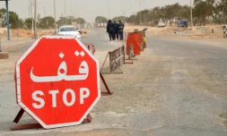 Poste-frontière de Ras Jedir, entre la Tunisie et la Libye, le 22 mars 2016

