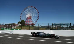 Le circuit de Suzuka (Japon) lors du dernier Grand Prix du Japon de Formule 1, le 13 octobre 2019