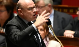 Jean-Marie Le Guen, secrétaire d'Etat aux Relations avec le Parlement, le 15 décembre 2015 à l'assemblée nationale à Paris