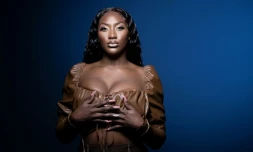 La chanteuse Aya Nakamura à Paris, le 19 novembre 2019