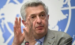 Filippo Grandi, Haut Commissaire aux réfugiés de l'ONU, le 13 juin 2022 à Genève