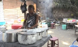 Dans une Malewa à Kinshasa en République Démocratique du Congo, le 5 janvier 2017