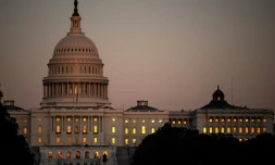 Le Capitole, siège du Congrès américain, à Washington, le 1er octobre 2025