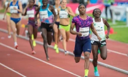 Caster Semenya remporte le 800 m de la Ligue de Diamant à Oslo, le 15 juin 2017