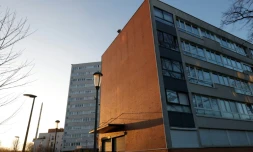 Logements sociaux à Thiais, au sud de Paris, le 21 janvier 2023