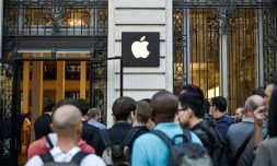 Un magasin Apple à Paris, le 6 septembre 2014