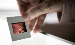 La Québecoise Rachel Fournier au centre de soins palliatifs de Boucherville, au Québec, le 20 février 2020