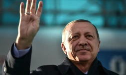 Le président turc Recep Tayyip Erdogan, le 15 décembre 2017 Istanbul