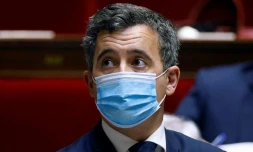 Le ministre de l'Intérieur Gérald Darmanin à l'Assemblée nationale le 2 mars 2021