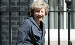 La nouvelle dirigeante du parti conservateur britannique, Theresa May, le 12 juillet 2016 à Londres