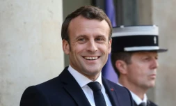 Emmanuel Macron à l'Elysée à Paris le 20 mai 2019