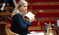 La présidente de l'Assemblée nationale Yael Braun-Pivet à Paris, le 6 juin 2023