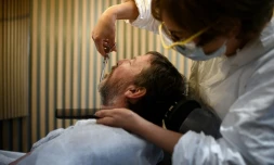 Chez "La BarbiĂšre de Paris", le 11 mai 2020