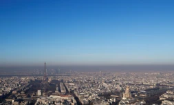 Vue de Paris depuis la Tour Montparnasse le 5 décembre 2016