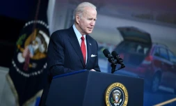 Le président américain Joe Biden à Washington, le 23 novembre 2021 