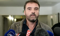 Frédéric Péchier, médecin-anesthésiste de Besançon, le 29 mars 2017, au tribunal de Besançon