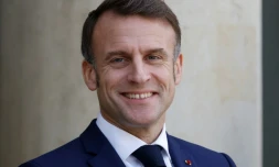 Le président français Emmanuel Macron le 14 novembre 2024 à l'Elysée
