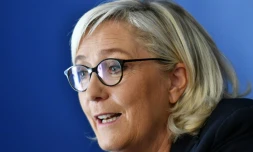 Marine Le Pen, le 8 octobre 2018 à Rome