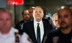 Le producteur déchu Harvey Weinstein arrive au tribunal de Manhattan, le 5 juin 2018 à New York
