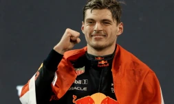 Max Verstappen, champion du monde 2021 de F1, à Abou Dhabi le 13 décembre 2021