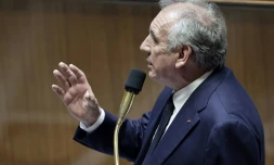 Le Premier ministre François Bayrou le 27 mai 2025 à l'Assemblée nationale à Paris