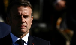 Emmanuel Macron le 14 juillet 2024 à Paris