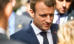 Le président français Emmanuel Macron à New York, le 19 septembre 2017