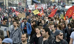 Manifestation contre la loi travail, le 12 mai 2016 Ă  Bordeaux