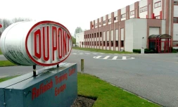 Une usine du groupe DuPont en Belgique, Ă Mechelen le 3 octobre 2004