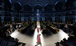 DĂ©filĂ© de la collection PrĂȘt-Ă -porter Kenzo Menswear Automne-Hiver 2024/2025 lors de la Fashion Week de Paris, le 19 janvier 2024