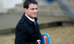 Manuel Valls à l'Elysée le 27 janvier 2016