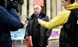 Marcel Campion, ici le 21 décembre 2017 à Paris, a tenu des propos homophobes envers des responsables gays de la mairie de Paris