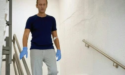 L'opposant russe Alexeï Navalny à l'hôpital de la Charité à Berlin. Photo postée le 19 septembre 2020 sur son compte Instagram @navalny