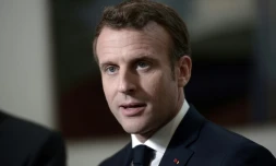 Emmanuel Macron le 17 mai 2019 Ă Biarritz