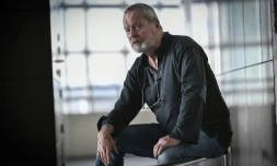 Le réalisateur britannique Terry Gilliam à Paris, le 13 mars 2018
